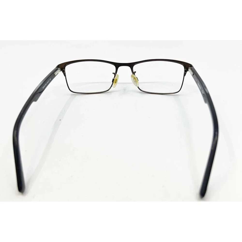 Timberland Eyeglasses Mens Brown TB1547 049 Carbon Fiber Rectangular 53-17-140